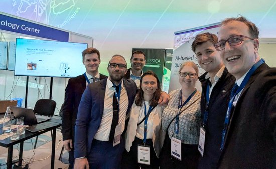 Members of the Surgical AI Hub Germany at EAES 25 Members of the Surgical AI Hub Germany at EAES 25